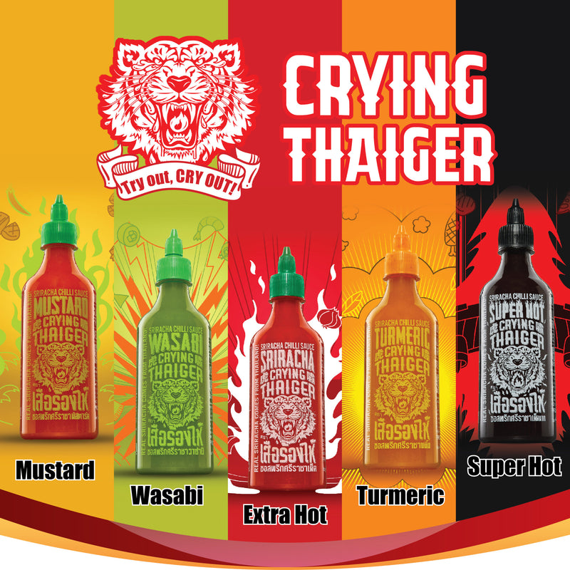 Crying Thaiger Turmeric Sriracha Chilli Sauce