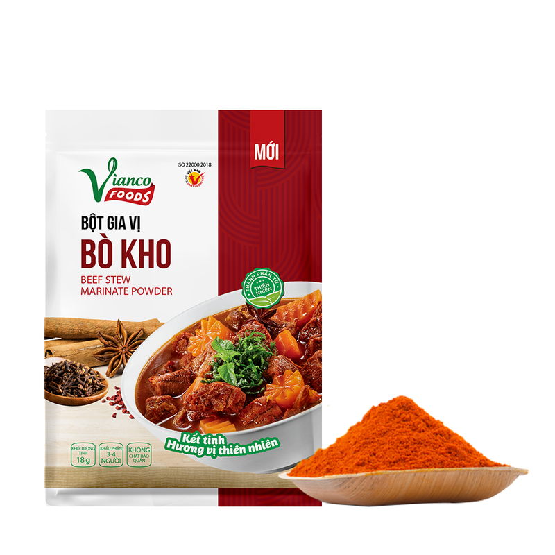 Vianco Bot Gia Vi Bo Kho Beef Stew Marinate Powder