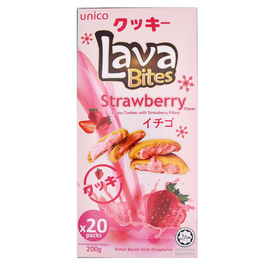 Unico Lava Bites Strawberry