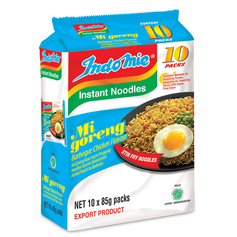 Indomie Instant Noodles Mi Goreng Barbeque Chicken Flavour