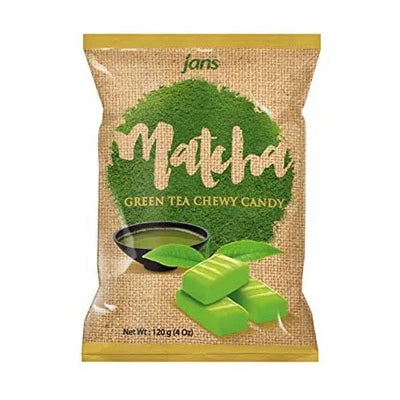 Jans Green Tea Matcha Milk Chewy Candy