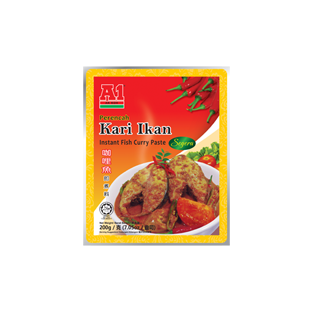 A1 Ak Koh Perencah Kari Ikan Instant Fish Curry Sauce | SouthEATS
