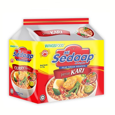 Wingsfood Mi Sedaap Instant Noodles Curry Flavor