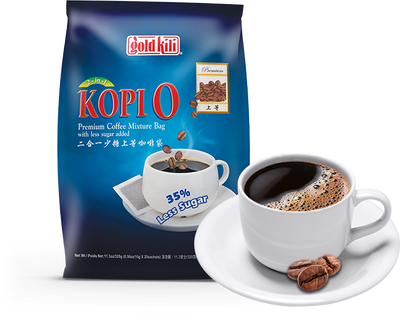 Gold Kili Kopi-O Kosong Premium Coffee Mixture Bag Less Sugar