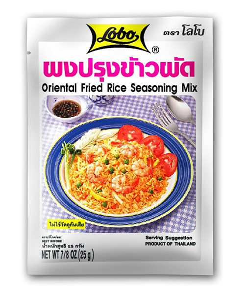 Lobo Oriental Fried Rice Seasoning Mix, Thai Cuisine 