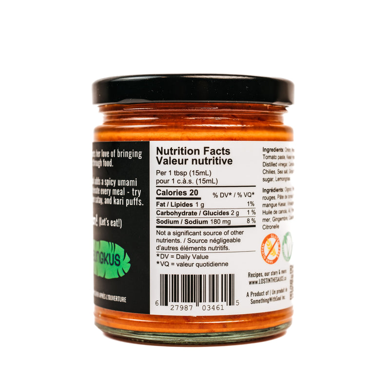 Lost in the Sauce Amma’s Malaysian Sambal