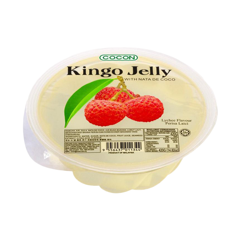 Cocon Kingo Jelly Lychee Flavor with Nata De Coco