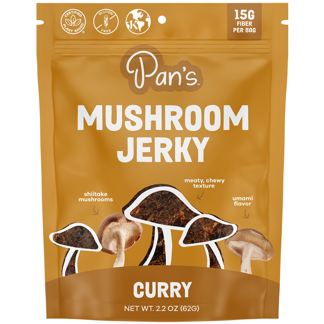 Pan's Mushroom Jerky Curry Flavor