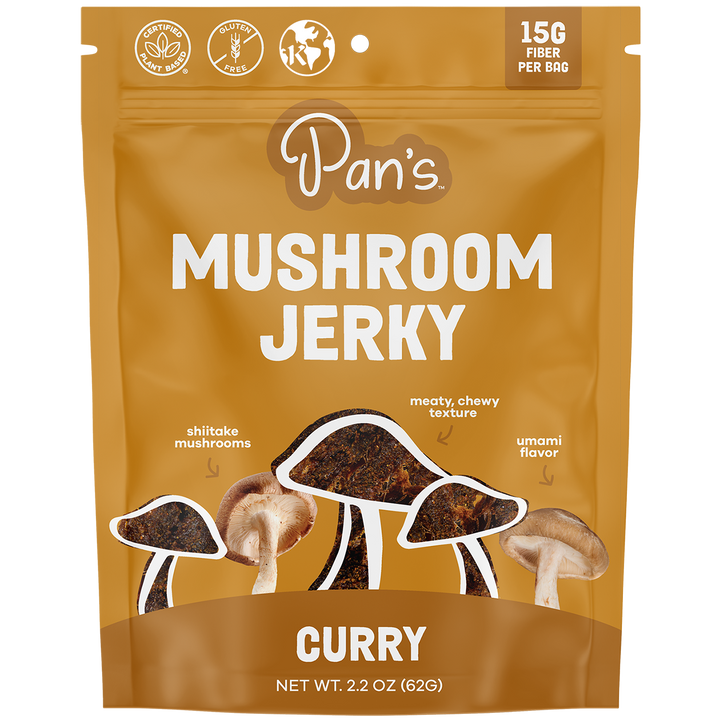 Pan's Mushroom Jerky Curry Flavor