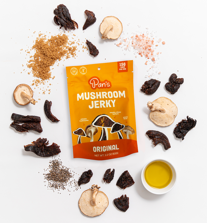 Pan's Mushroom Jerky Original Flavor