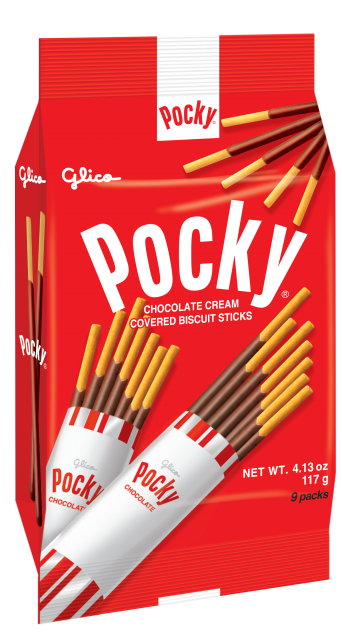 Glico Pocky Chocolate Cream Covered Biscuit Sticks