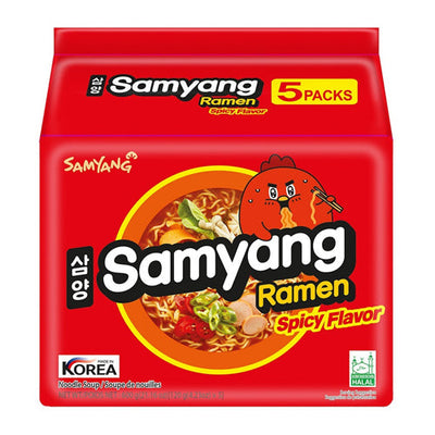 Samyang Ramen Spicy Flavor, 5 packs | SouthEATS