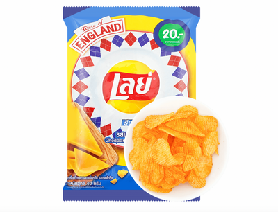 Lay's Taste of England Cheddar Cheese Flavor