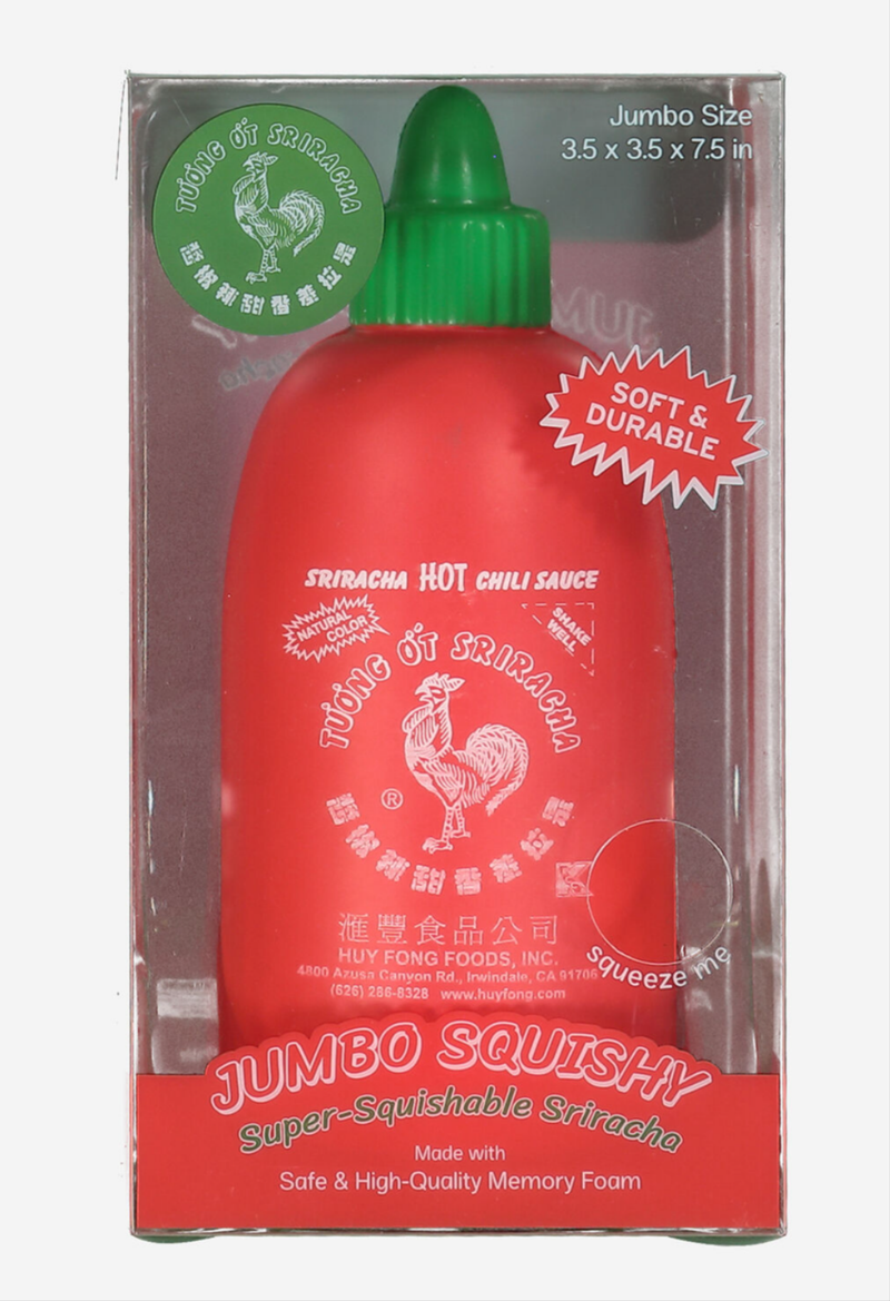 Sriracha Jumbo Squishy Toy
