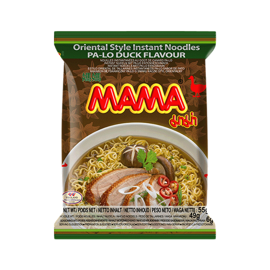 Mama Instant Noodles Artificial Pa-Lo Duck Flavour
