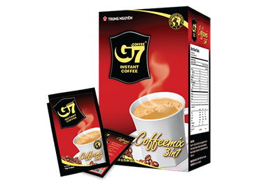 Trung Nguyen G7 3 in 1 Instant Coffee Mix, box