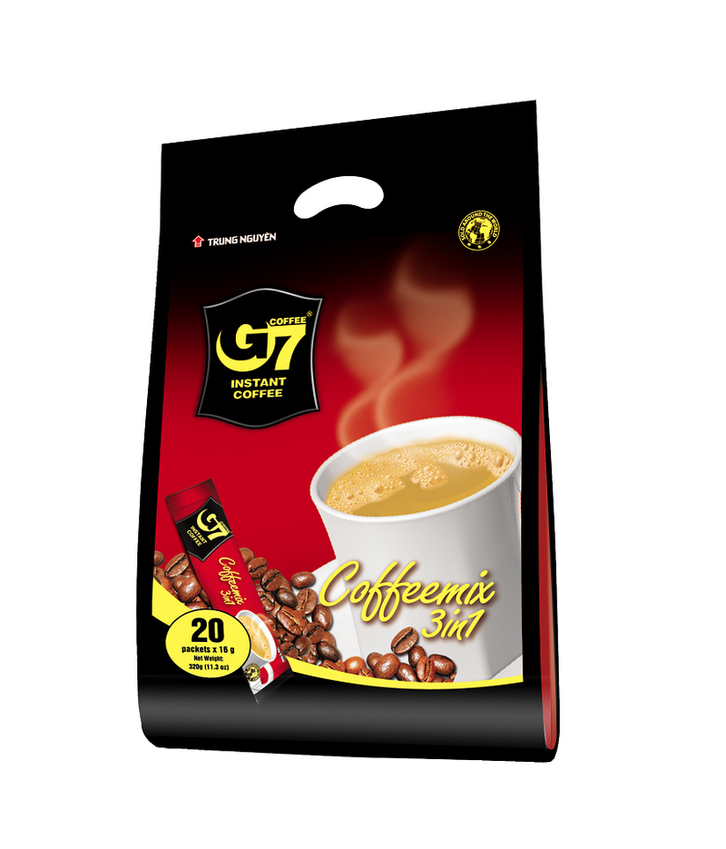Trung Nguyen G7 3 in 1 Instant Coffee Mix , bag 