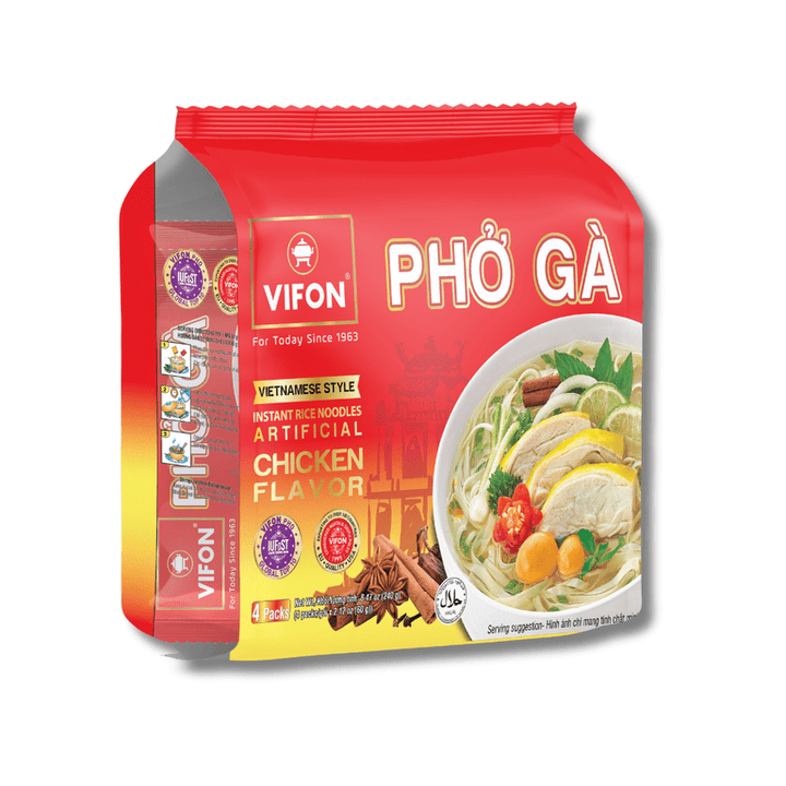 Vifon Instant Rice Noodles Chicken Flavor Pho Ga