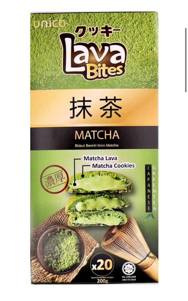 Unico Lava Bites Matcha