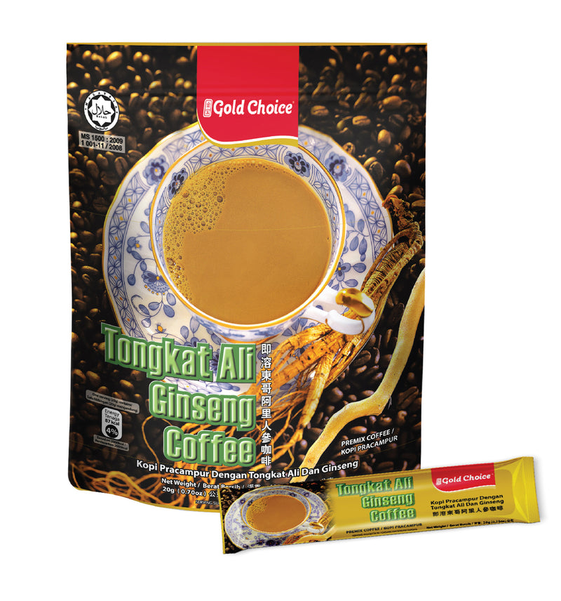 Gold Choice Tongkat Ali Gingseng Instant Coffee