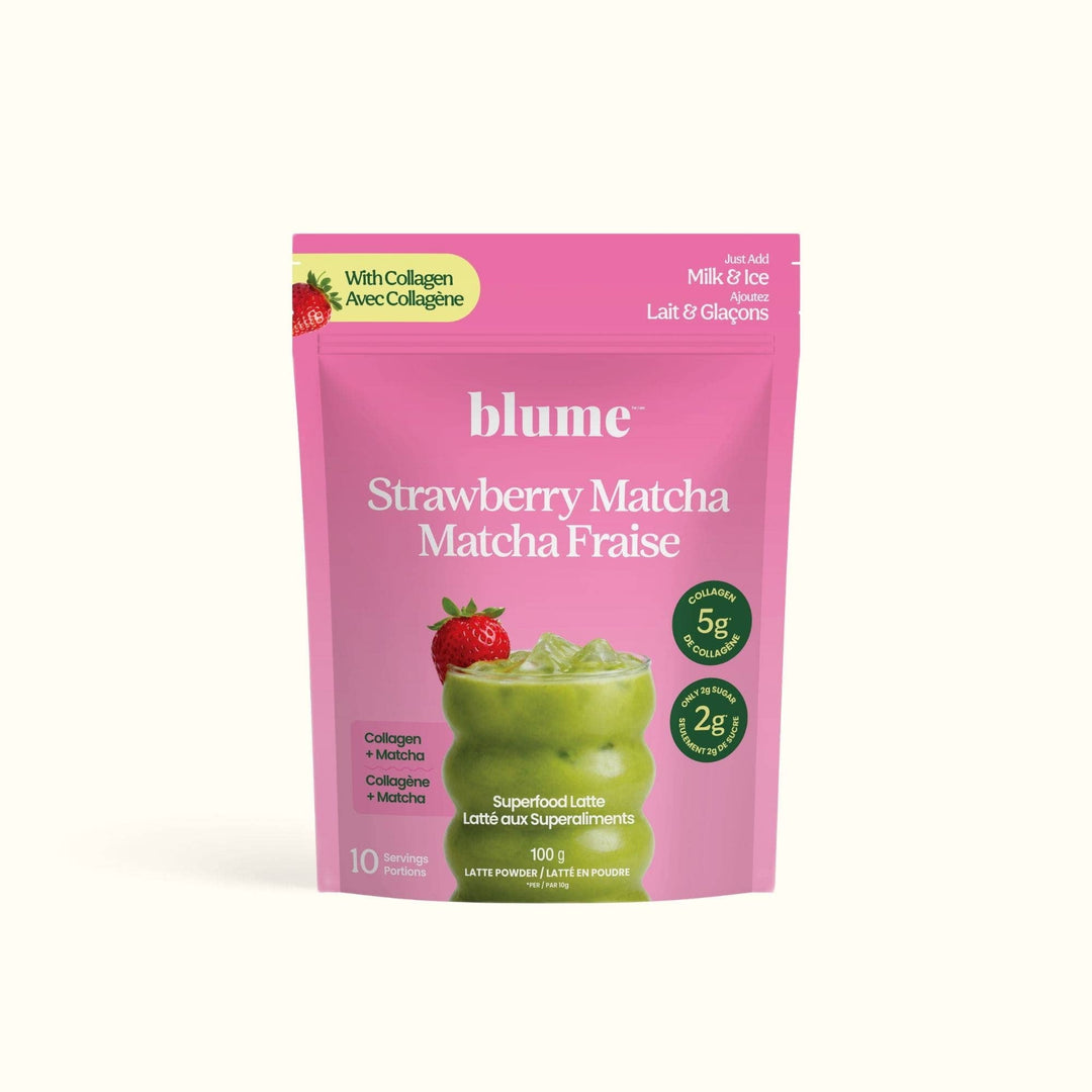Blume Strawberry Matcha with Collagen