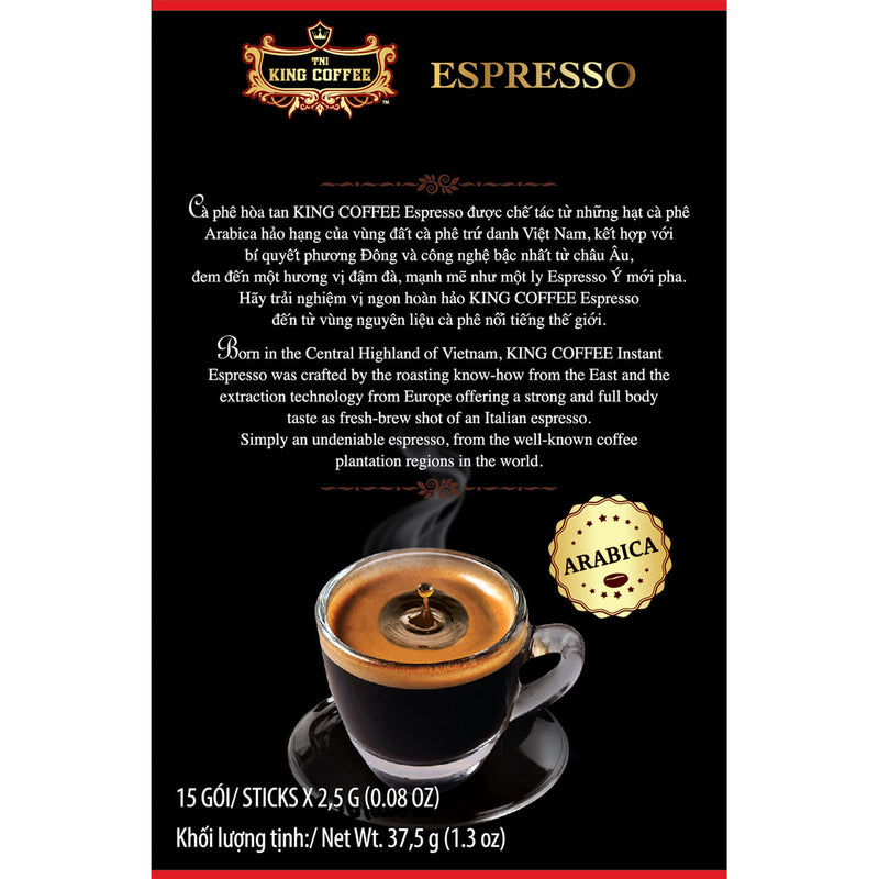TNI King Coffee Espresso Instant Coffee