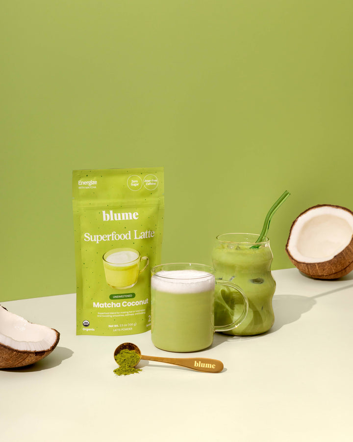 Blume Superfood Latte Powder Matcha Coconut