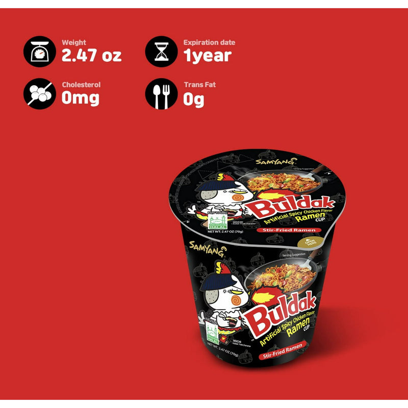 Samyang Buldak Spicy Chicken Flavor Ramen
