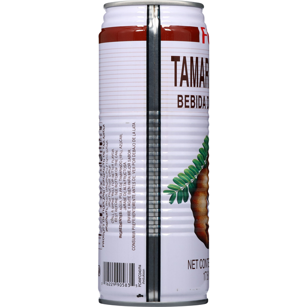Can of Tamarind Beverage on a white background