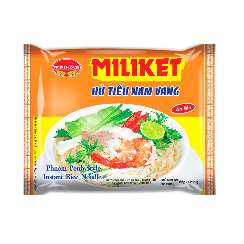 Miliket Hu Tieu Nam Vang Instant Rice Noodles Phnom Penh Style