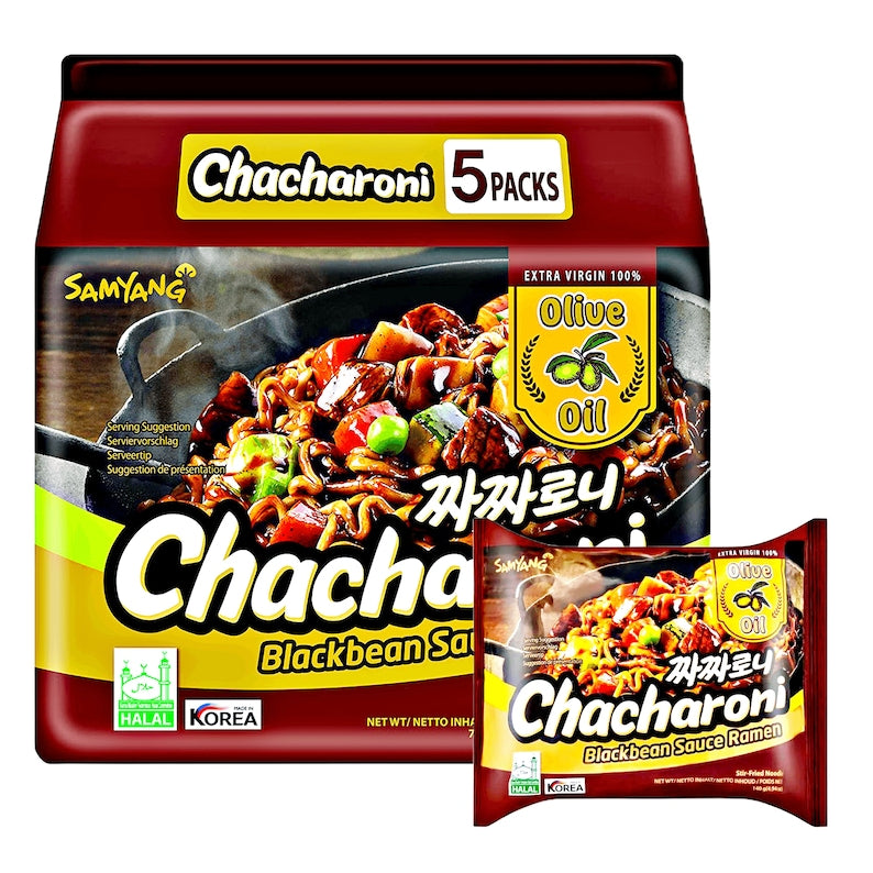 Samyang Chacharoni Sweet Soy Bean Sauce Flavor