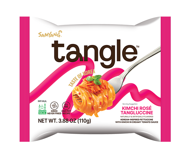 Samyang Tangle Kimchi Rose Tangluccine Flavor