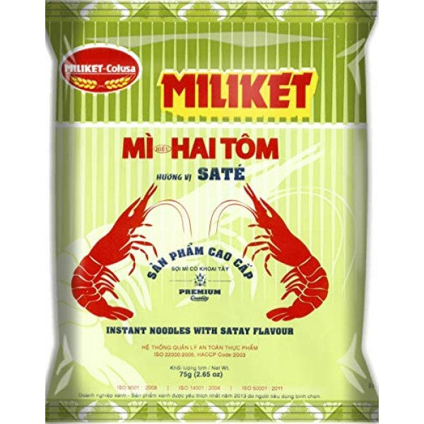 Miliket Instant Noodles with Satay Flavor