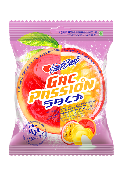 Hartbeat Salt Candy Passion Fruit Flavoured with Vitamin C | SouthEATS
