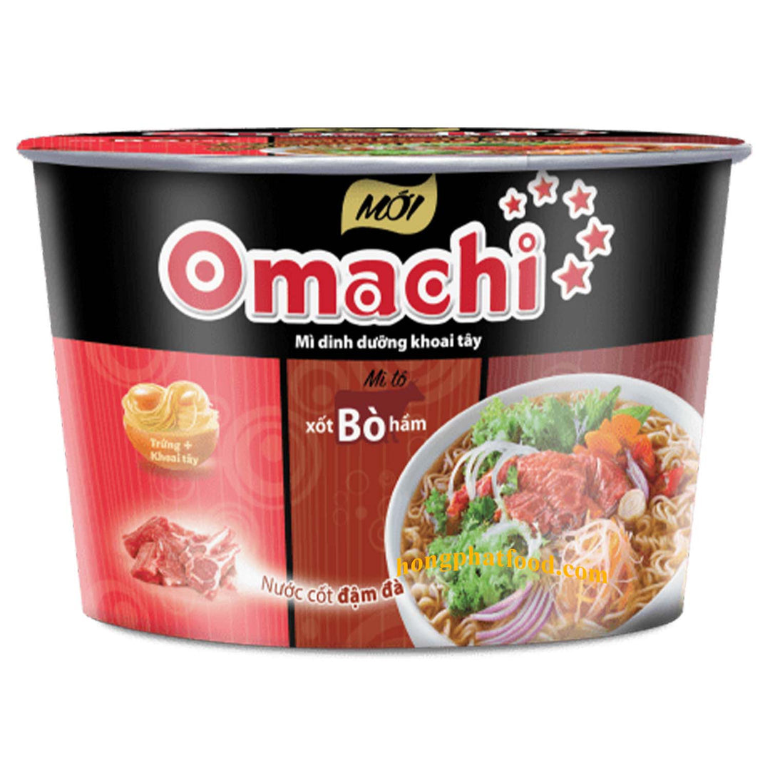 Omachi Instant Noodles Beef Flavor