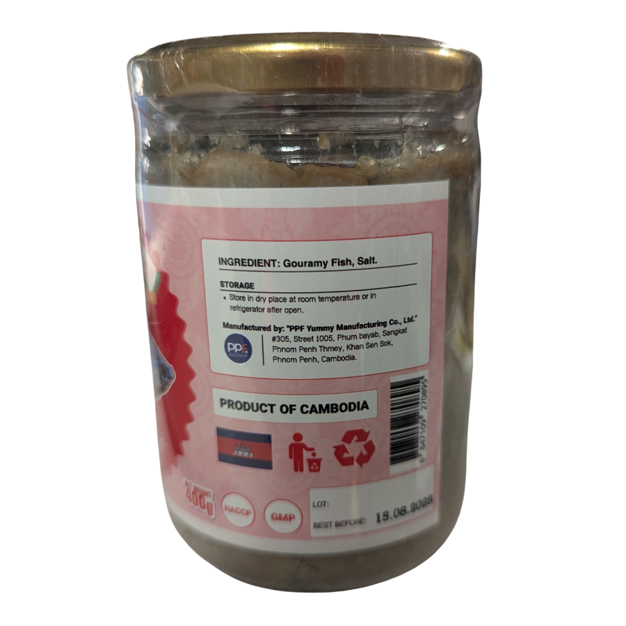 Jar with a label on a white background