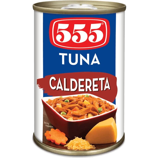 555 Tuna Caldereta, Canned Filipino Food | SouthEATS