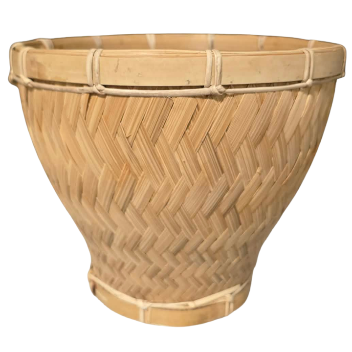 Bamboo Sticky Rice Basket Sturdy Steamer