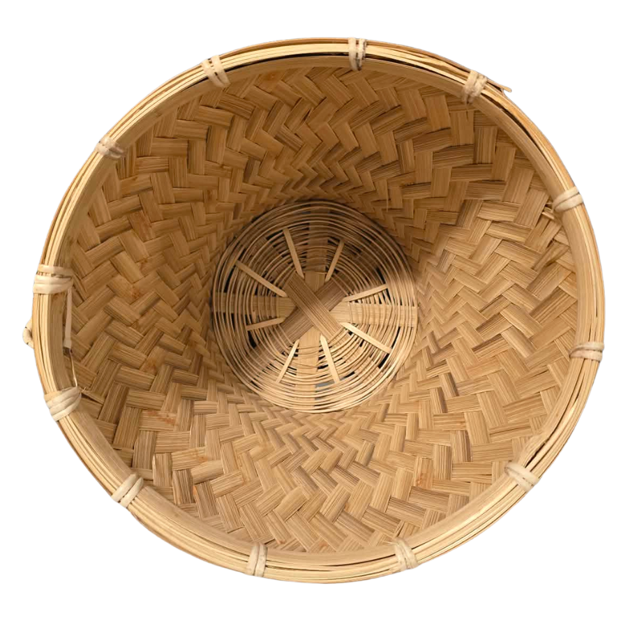 Bamboo Sticky Rice Basket Sturdy Steamer