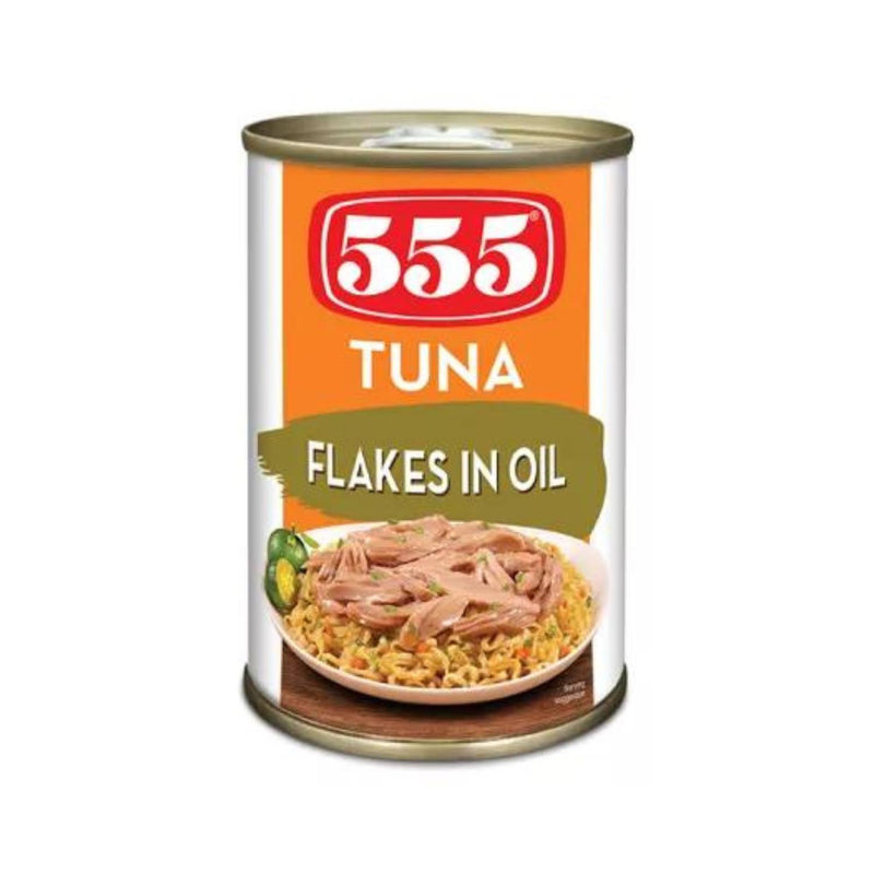 555 Tuna Flakes in Oil, Canned Filipino Food | SouthEATS