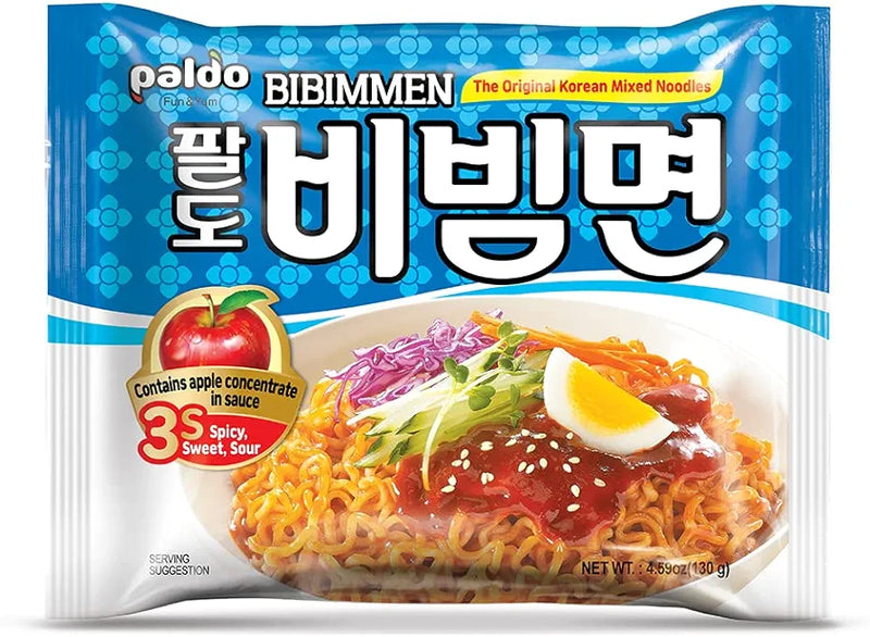 Paldo Bibimmen Korean Mixed Noodles, Single Pack | SouthEATS