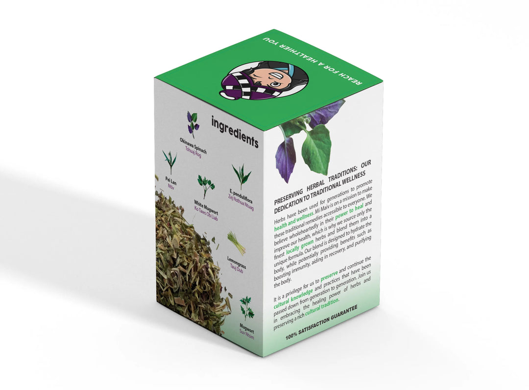 Mi Maiv Hmong Dried Chicken Herbs Spring Harvest