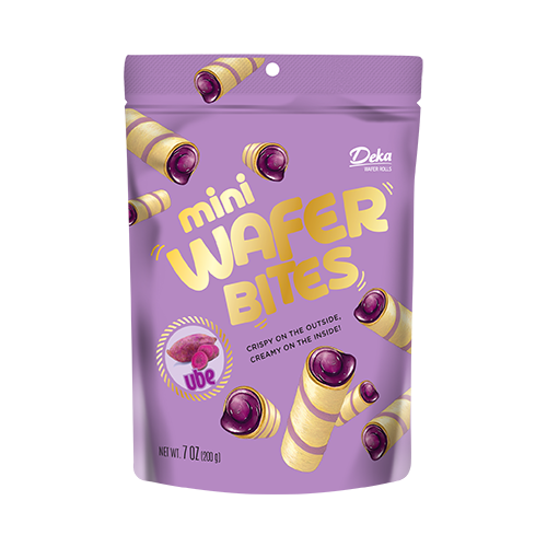 Deka Mini Wafer Bites Ube