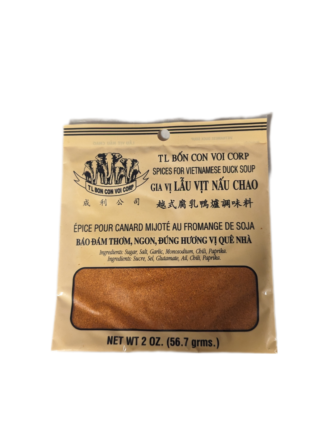 TL Bon Con Voi Corp Spices for Vietnamese Duck Soup