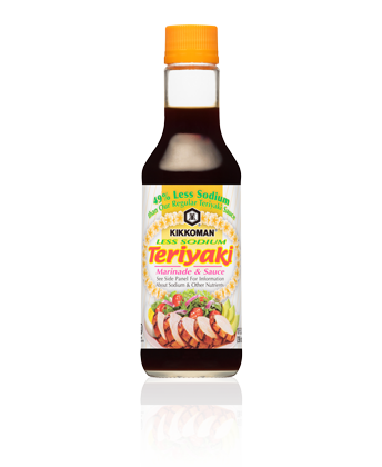 Kikkoman Less Sodium Teriyaki Marinade & Sauce