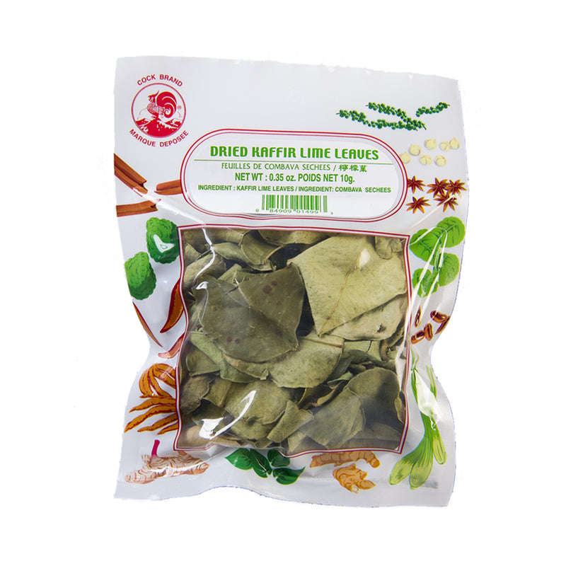 Cock Brand Dried Kaffir Lime Leaves