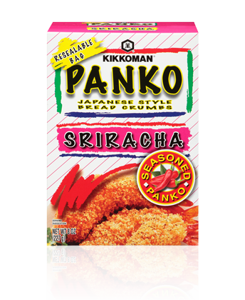 Kikkoman Panko Japanese Style Bread Crumbs Sriracha Flavor