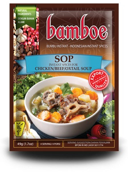 Bamboe Bumbu Sop Spice Mix for Soup