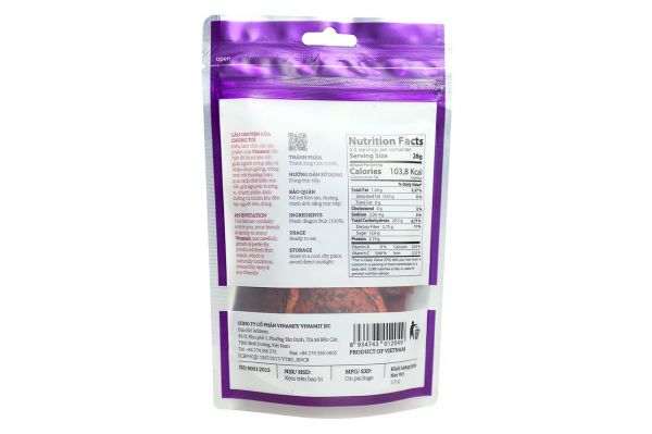 Vinamit Soft Dried Dragonfruit