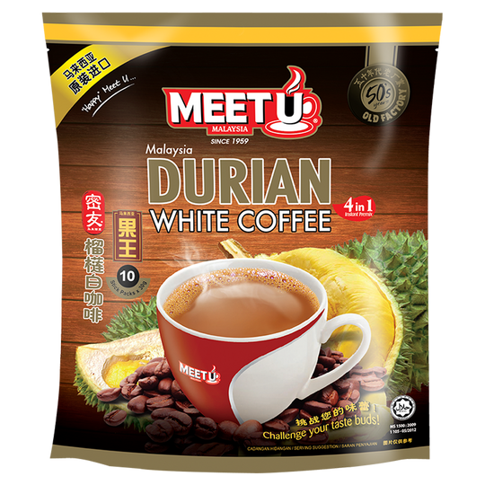 Meet U Malaysia 4 in 1 Durian White Coffee